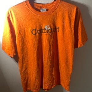Carhartt XL Orange Work Shirt